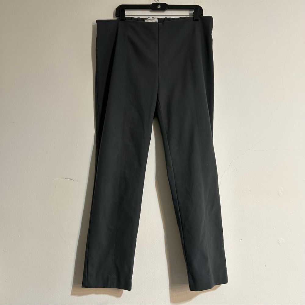 MM LaFleur Foster Cigarette Pants PowerStretch Grey Plus Size 3x